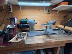 Houtdraaibank Record Power en schuurband Pro Edge, Doe-het-zelf en Bouw, Draaibanken, Ophalen, Houtdraaibank