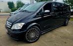 Mercedes  viano dubbele cabine, Auto's, Euro 5, Monovolume, 4 cilinders, Zwart