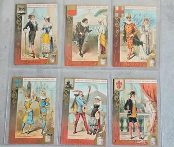 Liebig chromos S311 volledige set 1891 Le Carnaval en Italie beschikbaar voor biedingen