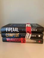 Eva Burgers (Wanhoop, fataal en complot), Boeken, Ophalen, Zo goed als nieuw, Eva Burgers, Fictie