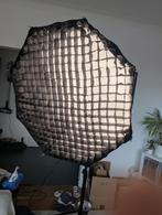 NEEWER CB60B 70W COB Video Light + 90cm sofbox + c stand, TV, Hi-fi & Vidéo, Photo | Studio photo & Accessoires, Enlèvement, Neuf