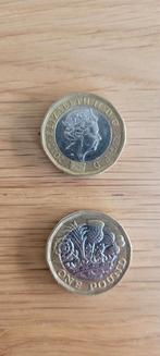 One pound 2017 Elizabeth 2, Timbres & Monnaies, Monnaies | Europe | Monnaies euro, Enlèvement ou Envoi, Monnaie en vrac, Autres pays