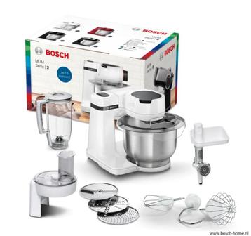 Robot de cuisine Bosch NOUVEAU, Neuf, Résiste au lave-vaisselle, Enlèvement ou Envoi, 3 à 4 litres