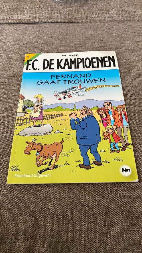 Strip fc de kampioenen, Boeken, Stripverhalen, Gelezen, Ophalen of Verzenden