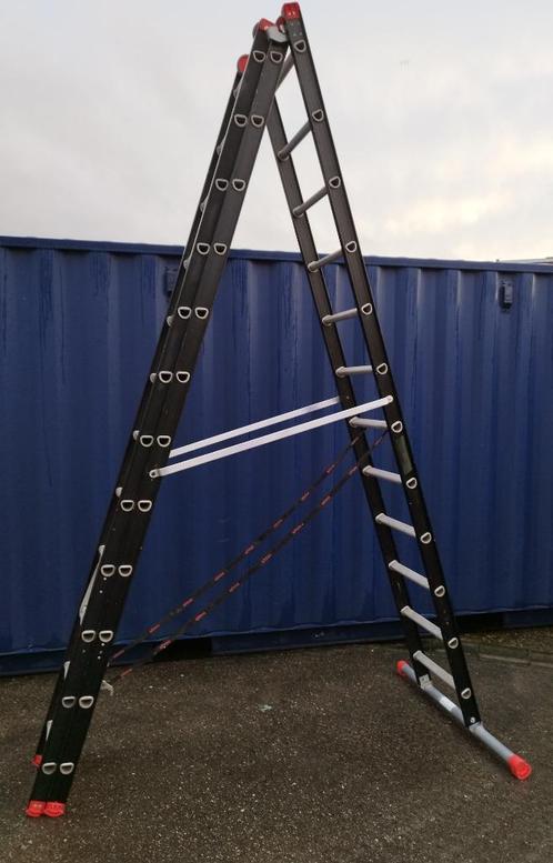 Alu Ladders Prof.1-2-3 delige, Altrex, Solide, ..met Revisie, Doe-het-zelf en Bouw, Ladders en Trappen, Ladder, Ophalen of Verzenden