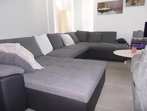 Hoeksalon, Huis en Inrichting, Zetels | Complete zithoeken, Zo goed als nieuw, Kunststof, Stof, Ophalen of Verzenden