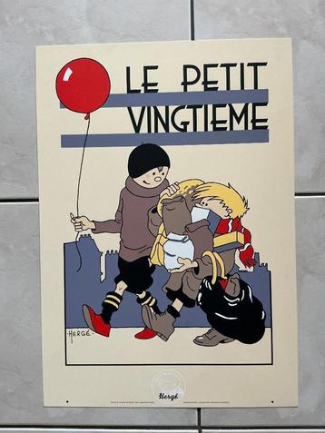 Zeefdruk, De kleine twintigste, Archives Intern.Hergé 1993 beschikbaar voor biedingen