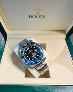 #Horloge#Rolex#Gmtmaster#Batman#, Handtassen en Accessoires, Horloges | Heren, Ophalen of Verzenden, Nieuw, Rolex