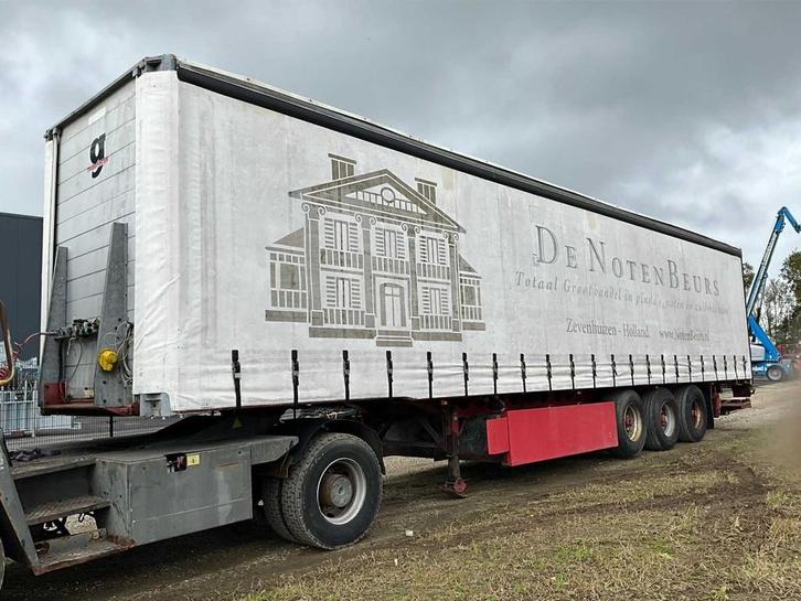 Groenewegen Schuifzeil Oplegger, Auto's, Vrachtwagens, Bedrijf, Aanhangers en Opleggers, Overige brandstoffen