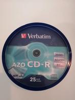 Verbatim CD-R 52x 700 MB 25 stuks, Computers en Software, Beschrijfbare discs, Cd, Ophalen of Verzenden, Zo goed als nieuw