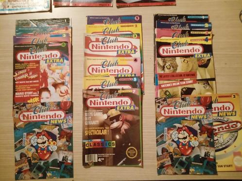 Lot Club Nintendo magazines Extra en news, Verzamelen, Tijdschriften, Kranten en Knipsels, Tijdschrift, 1980 tot heden, Ophalen of Verzenden