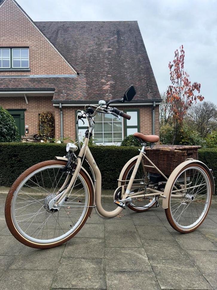 Tri-Bike Papillon elektrische driewielFiets Nieuwstaat, Fietsen en Brommers, Elektrische fietsen, Zo goed als nieuw, Overige merken