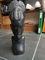Buste de femme africaine, Antiquités & Art, Art | Sculptures & Bois, Enlèvement ou Envoi