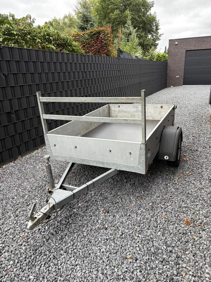 Aanhangwagen gegalvasieerd met torsie as, Auto diversen, Aanhangers en Bagagewagens, Zo goed als nieuw, Ophalen