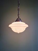 Philips Art Deco-hanglamp in witte opaline, 1930, Ophalen of Verzenden