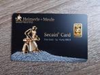 1 Gram Heimerle en Meule Goudbaar, Postzegels en Munten, Edelmetalen en Baren, Verzenden, Goud