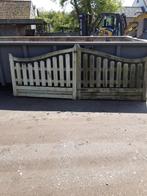 houten poort, Jardin & Terrasse, Portes de jardin, Bois, Enlèvement, 100 à 150 cm, Utilisé