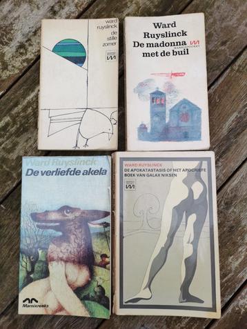 Lot van 4 boeken Ward Ruyslinck disponible aux enchères