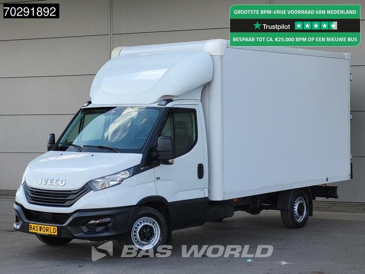 Iveco Daily 35S16 Automaat Bakwagen Achterdeuren 160PK Airco, Auto's, Bestelwagens en Lichte vracht, Bedrijf, Te koop, Achteruitrijcamera