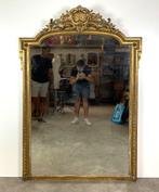 Miroir de château ancien et cadre en bois doré mis aux enchè, Antiquités & Art, Antiquités | Miroirs, Enlèvement