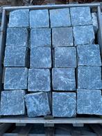 Gekloven belgische blauwe steen, Tuin en Terras, Ophalen, Gebruikt, Terrastegels, Natuursteen