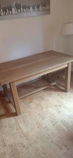 Tafel, Huis en Inrichting, Tafels | Eettafels, Ophalen, Eikenhout, 50 tot 100 cm, 150 tot 200 cm