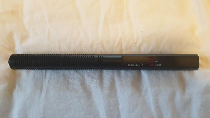Sennheiser MKH60 P48, Muziek en Instrumenten, Microfoons, Zo goed als nieuw, Overige typen, Ophalen