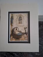 Anton Pieck - uiterst gedetailleerde afwerking - zie info, Antiek en Kunst, Ophalen