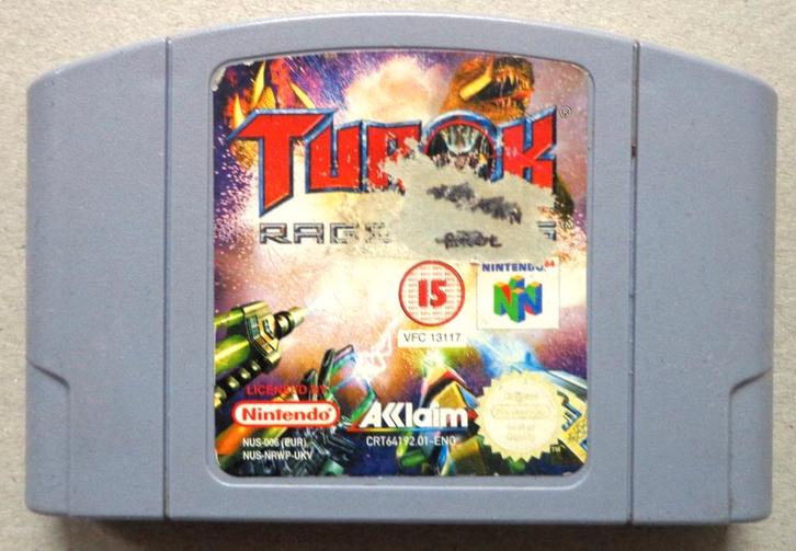 Turok Rage Wars voor de Nintendo 64, Consoles de jeu & Jeux vidéo, Jeux | Nintendo 64, Utilisé, Enlèvement ou Envoi