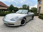 Porsche 911 996 CABRIO - BELG WAGEN - PORSCHE SERVICE - TOPC, Auto's, 4 zetels, Achterwielaandrijving, Zwart, 300 pk