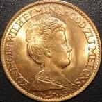Or - Pays-Bas - 10 florins - Wilhelmina -1917, Enlèvement ou Envoi, Autres pays, Monnaie en vrac, Or
