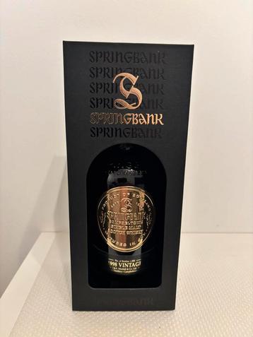 Springbank vintage 1998, Enlèvement ou Envoi, Neuf