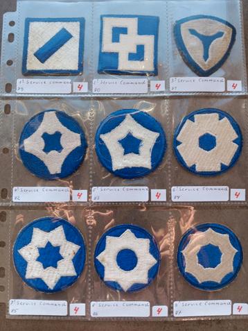 Us ww2 patches beschikbaar voor biedingen