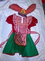 Kabouter jurk met kwebbel plop muts 6 jaar, Ophalen of Verzenden, Gebruikt, 110 t/m 116, Meisje
