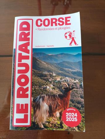 Le routard CORSE 2024-2025. PRIX 8€ . beschikbaar voor biedingen