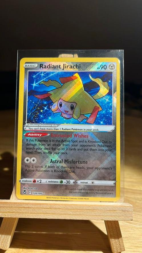 Jirachi radieux #120, Hobby & Loisirs créatifs, Jeux de cartes à collectionner | Pokémon, Enlèvement ou Envoi