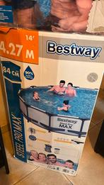 Zwembad diameter 4,27m bestway Steel Pro MAX, Tuin en Terras, Ophalen, Zo goed als nieuw