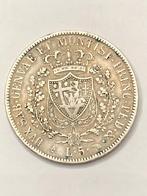 Munt zilver Italië 5 lire Carlo Felix jaartal 1830 adelaar, Ophalen of Verzenden, Italië, Losse munt, Zilver