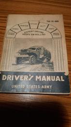 TM 10-460 Driver's Manual United States Army (1942), Ophalen of Verzenden, Landmacht, Boek of Tijdschrift