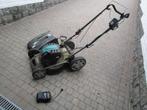Defekte grasmaaier 46cm met electrische start - op benzine, Cirkelmaaier, Ophalen, Gebruikt, 40 t/m 49 cm