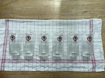 Cristal-Alken Bierglazen beschikbaar voor biedingen