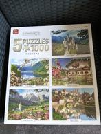 5 puzzels NIEUW 1000 stuks, Ophalen, 500 t/m 1500 stukjes, Nieuw, Legpuzzel