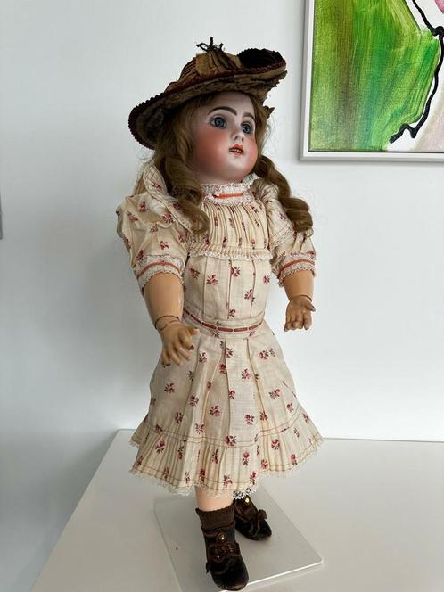 ANTIEKE JUMEAU-POP, Verzamelen, Poppen, Gebruikt, Pop, Levensecht of Reborn, Ophalen