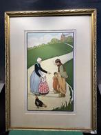 Litho Zeeland getekend Cassiers. 016/Ea., Antiek en Kunst, Ophalen