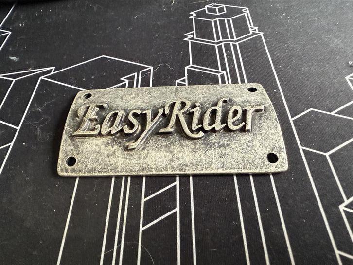 Metalen plaatje - Easy Rider, Motoren, Accessoires | Overige, Nieuw, Ophalen of Verzenden