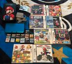 Nintendo 3DS XL met games, Enlèvement ou Envoi, 3DS XL, Comme neuf, Bleu