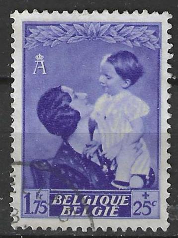 Belgie 1937 - Yvert/OBP 453 - Astrid en Boudewijn (ST) beschikbaar voor biedingen