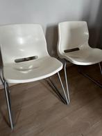 2 stoelen Ikea ‘Snille’, Huis en Inrichting, Stoelen, Twee, Kunststof, Modern, Gebruikt