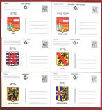 Cartes postales Armoiries des Provinces BK15/27, Overig, Verzenden, Postfris, Postfris