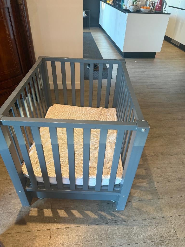 Park - baby, Enfants & Bébés, Parcs, Comme neuf, Rectangulaire, Réglable en hauteur, Tapis de parc, Tiroir, Enlèvement